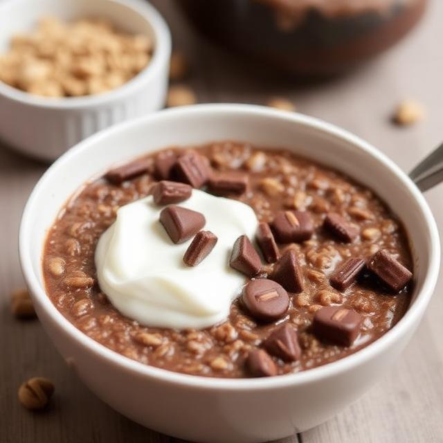 Powerhouse Peanut Butter Cup Protein Oatmeal